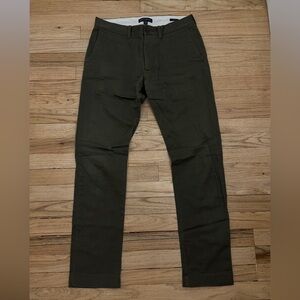 Men's J. Crew Olive Green Pants